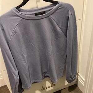 NWOT Banana Republic Blue Long Sleeve Top